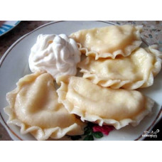 Вареники з сиром солоні